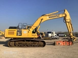 Side of Used Excavator